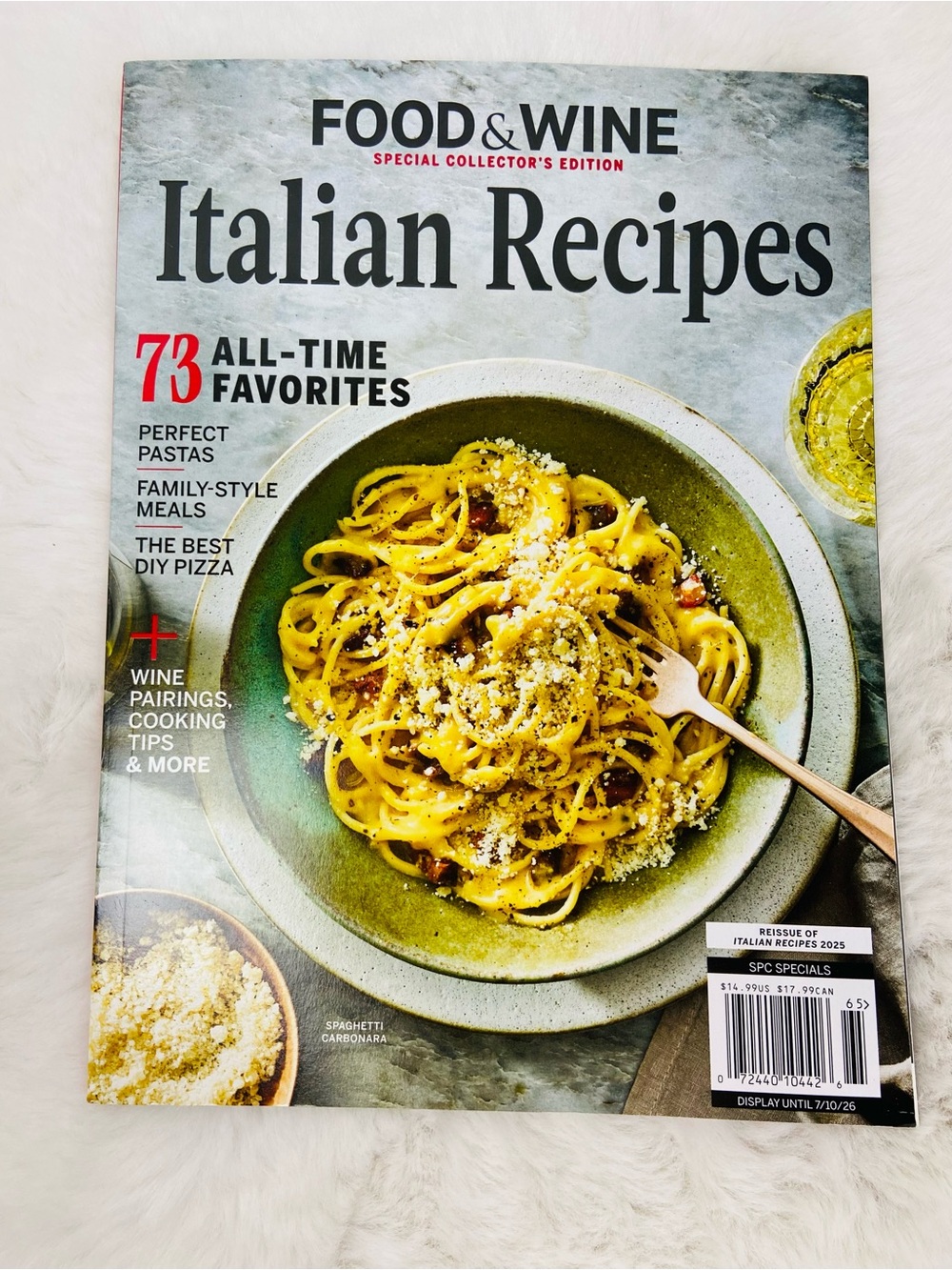 Food & Wine Italian Recipes Special Collector's Edition magazine